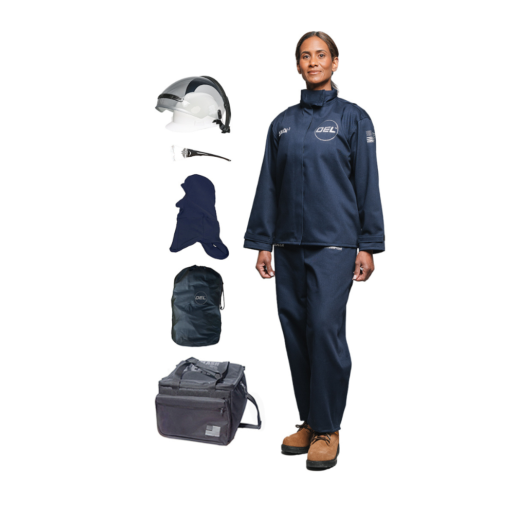 12 Cal Navy Jacket Bib Overalls and Headgear Kit Womens from GME Supply
